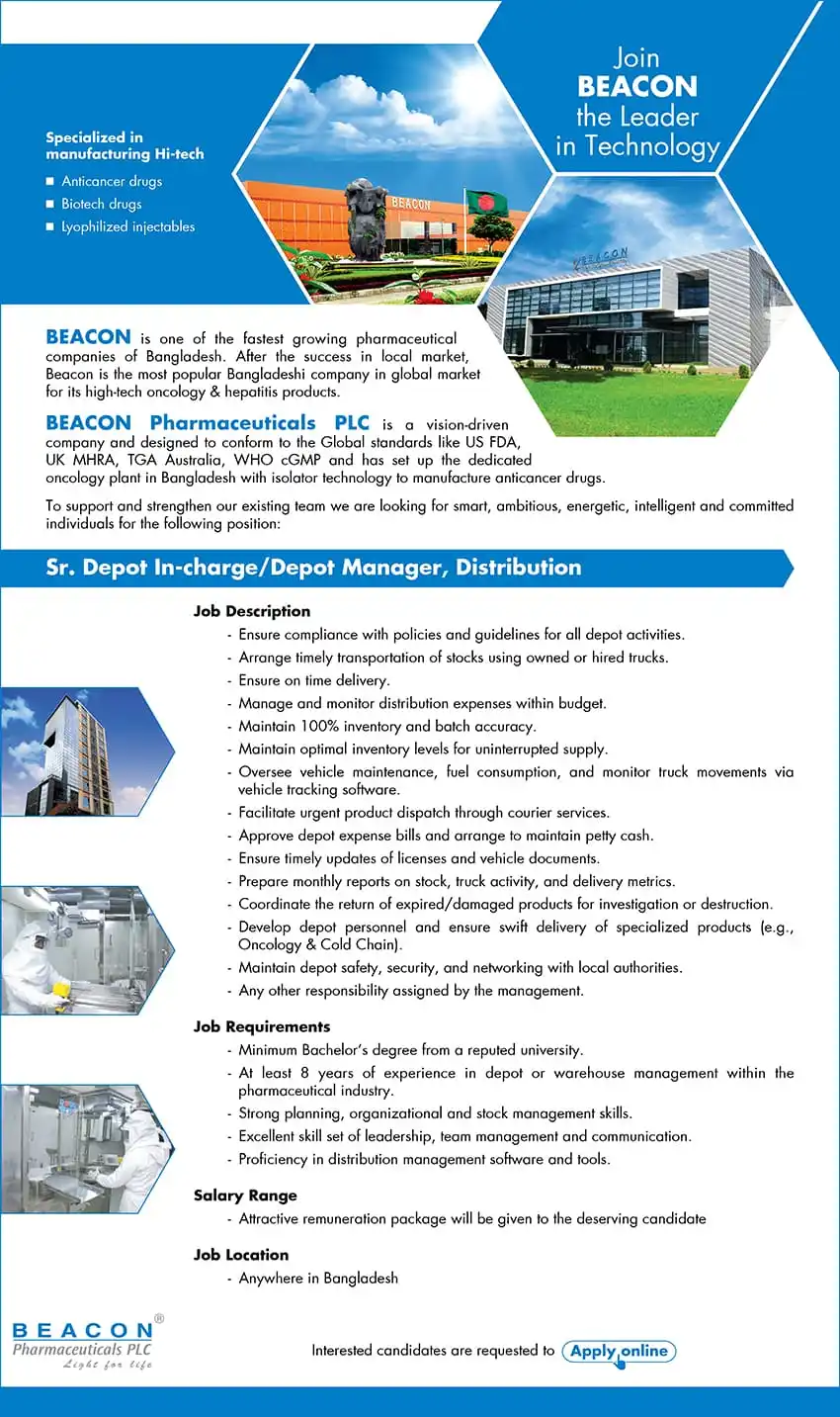 beacon pharma jobs 2025